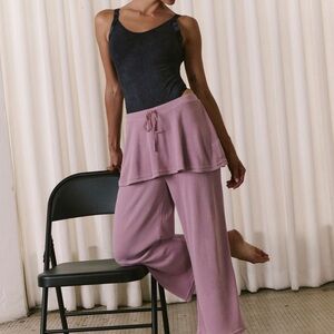 FP Movement by Free People Mauve Wide-Leg Pants